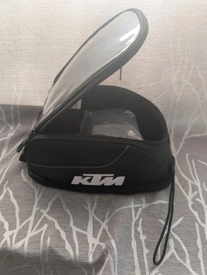 Bolsa tanque KTM sistema Quicklock 5 - 9 litros preta - Imagem 1 de 4