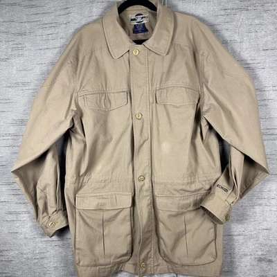 Ex Officio Men's Travel Adventure Jacket Size Large, Beige - Image 1 of 4
