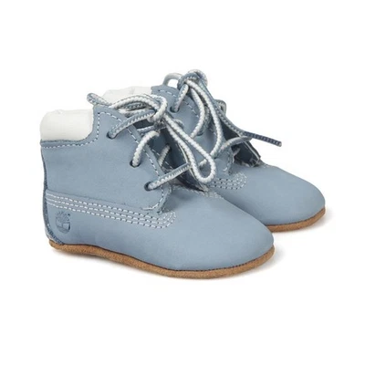 Timberland Botín Cuna Infantil en Cuero Nobuck Azul Talla 1 Foto 1 de 4