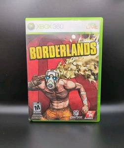Borderlands (Microsoft Xbox 360, 2009) No Manual, Case Doesn't Snap Shut - Picture 1 of 6