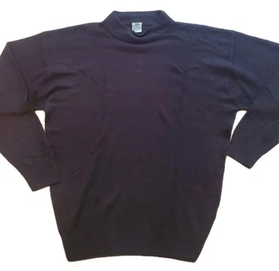 Suéter de Conducción Cuello Simulado Negro Para Hombre VW Volkswagen Motorsport Raro De Colección Grande Foto 1 de 4