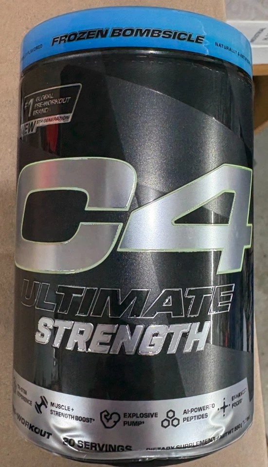 Cellucor® C4 Ultimate Strength Pre-Entrenamiento - Bomba Congelada (20 Porciones) Foto 1 de 1