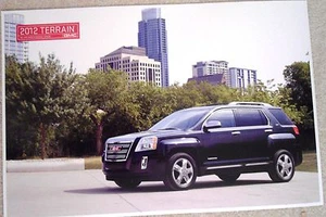 NEU OEM 2012 GENERAL MOTORS GMC TERRAIN AUTO POSTER ODER FAHRZEUGPORTRAIT - Bild 1 von 1