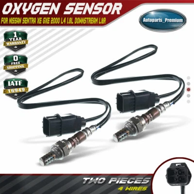 Sensores de oxígeno O2 aguas abajo izquierda y derecha para Nissan Sentra 2000 L4 1,8 L 2 piezas Foto 1 de 4