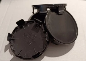 Set 4 pcs Black Wheel Center Hub Caps 75mm/72mm universal K08b - Picture 1 of 4