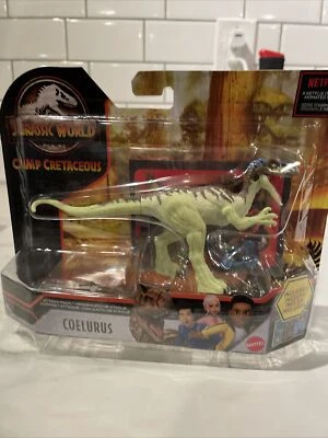 Jurassic World Camp Cretaceous All New COELURUS Figure - Image 1 of 4