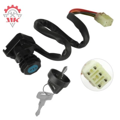 Ignition Key Switch for Suzuki LTA400 LT-A400 King Quad 400  2002 2003 2004-2010 - Image 1 of 4