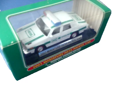 Hess Patrol Car 2003 coche escala 1:43 con soporte ventanas oscuras Foto 1 de 4
