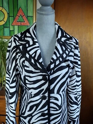 Chaqueta cebra ligera Heart Soul para mujer talla L #288 Foto 1 de 4