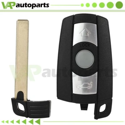 Para 2006 2007 2008 2009 2010 2011 BMW 525i 525xi 528i Mando a distancia Llavero Carcasa Cubierta Foto 1 de 4