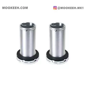 CNC Machined Tall Fine Thread Billet Coilover Sleeves For Custom Coilovers - Picture 1 of 5