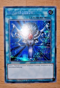 Yugioh Karte Wiedergeburt Secret Rare TN19-DE011 Deutsch - Bild 1 von 1