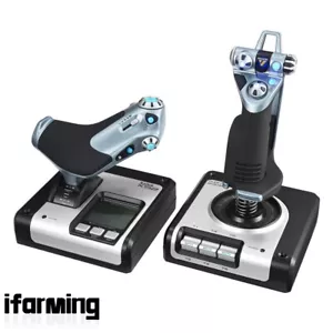 New Original X52 Flight Control System Flight Stick X52 Throttle Unit for Saitek - Picture 1 of 4