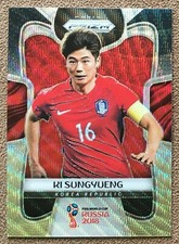 Ki Sungyueng 2018 Panini Prizm World Cup Black Gold Wave #191 Korea Parallel SP