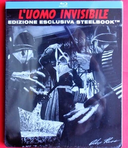 blu ray steelbook l'uomo invisibile the invisible man metalbox alex ross horror - Picture 1 of 1