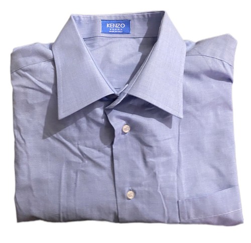 Kenzo Homme Camicia Abito Blu XL 17 75 44 45