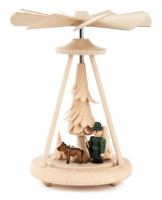 微型金字塔森林猎人带狗 | 暖空气金字塔 — 第 1/2 张图片