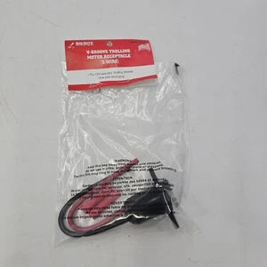 Marine Trolling Motor Female Plug Receptacle 12/24/36V 8-Gauge 2-Wire #410 - Picture 1 of 5