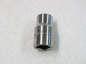 Matco Tools 1/2" Shallow 6 Point 1/2" Drive  Chrome Socket C166 - Picture 1 of 4