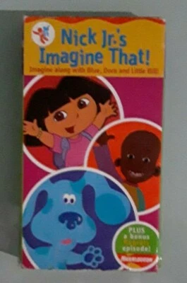 Nick Jr.'s Imagine That VHS Nickelodeon VHS | Grelly USA