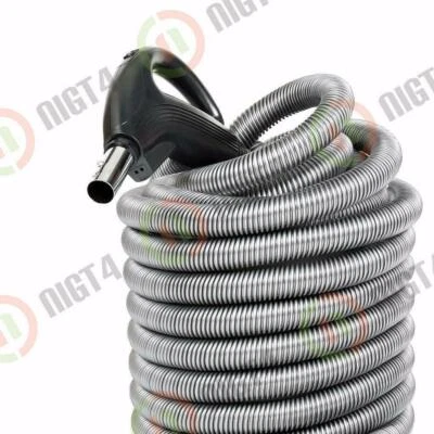 Manguera plateada eléctrica de control de interruptor de 3 vías a prueba de aplastamiento de vacío central DELUXE 35' Foto 1 de 4