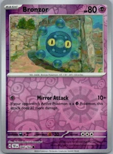 Bronzor SV05: Temporal Forces 068/162 Near Mint NM Reverse Holo - Picture 1 of 2