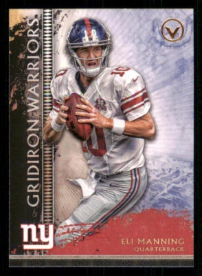 2015 Topps Valor Gridiron Warriors #GWEM Eli Manning - Image 1 of 2