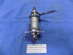 BICYCLE NEW DEPARTURE HUB MODEL D SKIP TOOTH 10 STOCK AND RE-CHROMED PARTS #42 - Picture 1 of 8