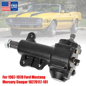 Manual Steering Box For 1967-70 Ford Mustang Cougar 16:1 Ratio 18270117-101 - Picture 1 of 11