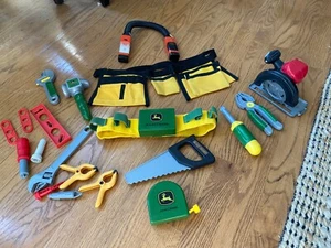 Tomy John Deere Talking Tool Belt Tools With Lots Of Extras 35070 - Picture 1 of 9