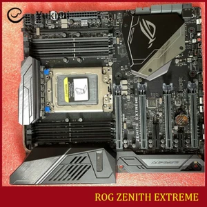 FOR ASUS ROG ZENITH EXTREME DDR4*8 128GB AMD SocketTR4 ATX Motherboard Test OK - Picture 1 of 4