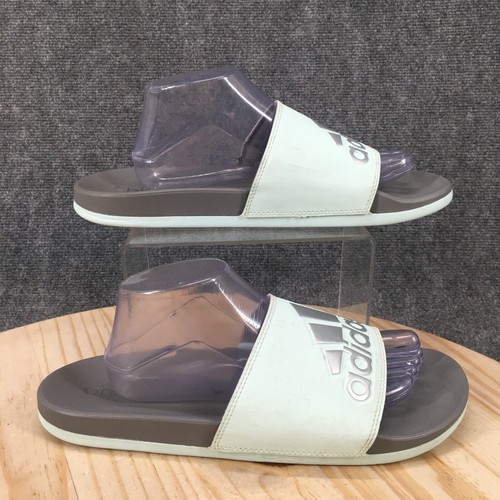 Sandali Adidas uomo 11 Adilette casual comodi slip on slide blu chiaro