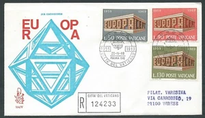 1969 VATICANO FDC VENETIA 104 EUROPA TIMBRO DI ARRIVO - VH - Picture 1 of 1
