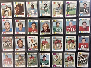 Lotes de 5 tarjetas de fútbol americano Topps 1973 "Tú eliges" - Imagen 1 de 4
