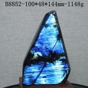 B8852-1148g Natural Labradorite Quartz Crystal Freeform Mineral Specimen Healing - Picture 1 of 10