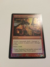 Orcish Cannonade FOIL Time Spiral NM Red Common MAGIC GATHERING CARD