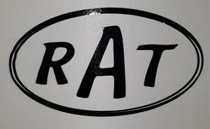 RAT 4" lambretta vespa Camper Van Decal bike - Picture 1 of 1