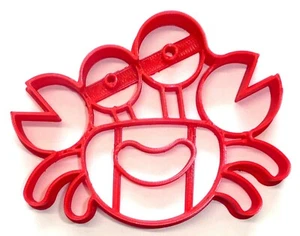 CRAB CARTOON CHARACTER BABY SHARK SONG COOKIE CUTTER 3D PRINTED USA PR4146 - Picture 1 of 10