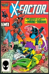 X-Factor 4 NM+ 9.6 1st Frenzy Marvel 1986 - Bild 1 von 3
