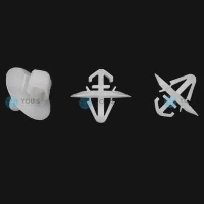 30 x YOU.S Zierleisten Befestigungs Clips für Renault Kangoo / Master / Trafic - Изображение 1 из 2