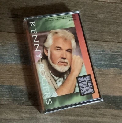 Kenny Rogers Something Inside So Strong 1989 Cassette Tape New In Shrink Wrap - Image 1 of 2