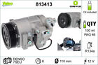 Valeo 813413 Kompressor Klimaanlage für BMW 5 6 X3 7 Z4 3 E60 E61 F10 E63 E64