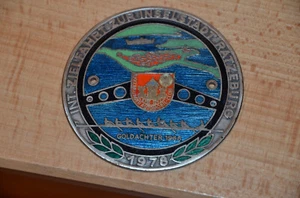 Oldtimer Plakette, Int. Zielfahrt zur Inselstadt Ratzeburg, Goldachter, 1978! - Bild 1 von 12