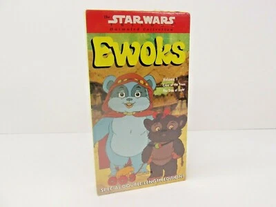 1990 Vintage Star Wars Trilogy Ewoks Cartoon VHS Tape Factory Sealed NEW - Image 1 of 4
