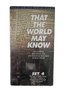 VHS That the World May Know Set 4 Glaubenslektionen 19-27 Neu Versiegelt 2 Kassetten - Bild 1 von 4