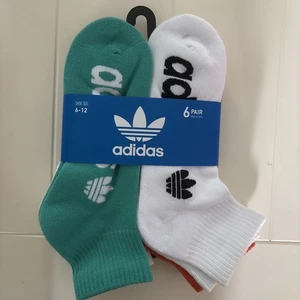 Adidas Originals Herren Socken 6 Paar Viertel Knöchelsocken Schuhgröße 6-12 - Bild 1 von 9