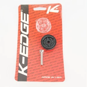 K-Edge Garmin Gravity Top Cap Mount Computer Handlebar Black CNC  - Picture 1 of 2