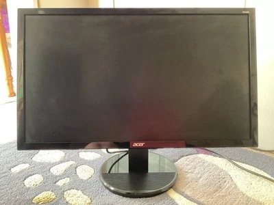 Acer K242HL - 24" Full HD Computer Monitor LCD Widescreen Black Stand Ex Cond - Image 1 of 4