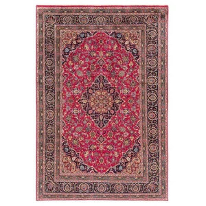 Kashmar 295x200 cm Handgeknüpfter Perserteppich Orient Wolle Carpet Rug Rot - Picture 1 of 9