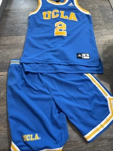 Youth Ucla Bruins 2020 Basketball Uniform Team Shorts & Jersey Set Medium 10/12 - Picture 1 of 16